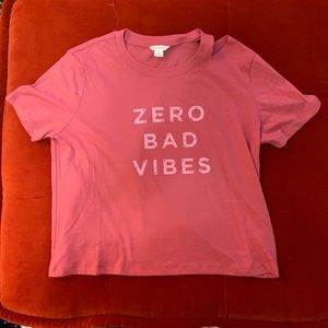 Zero Bad Vibes 💕 Size S